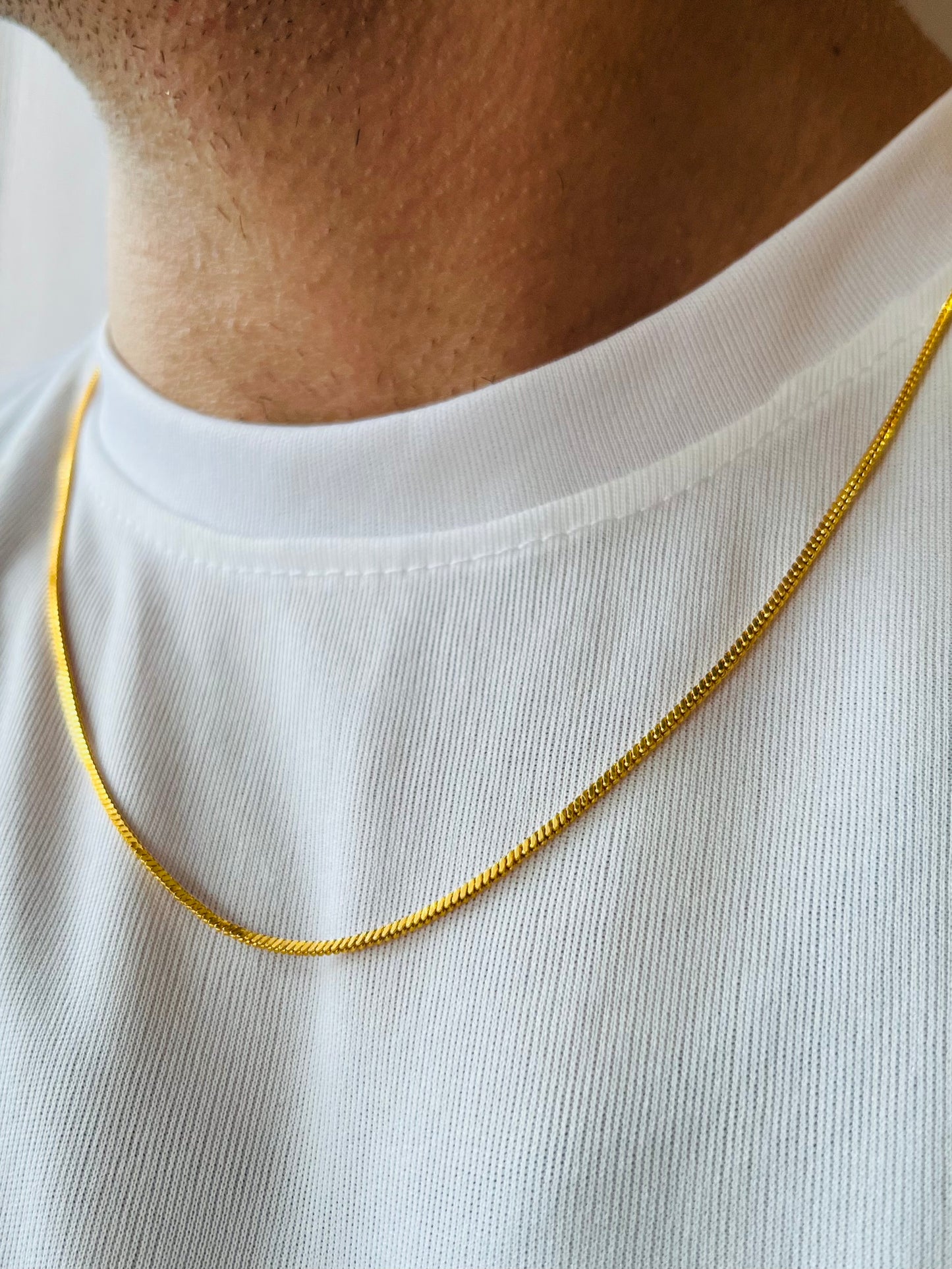 18K Gold - Classic Chain For Men