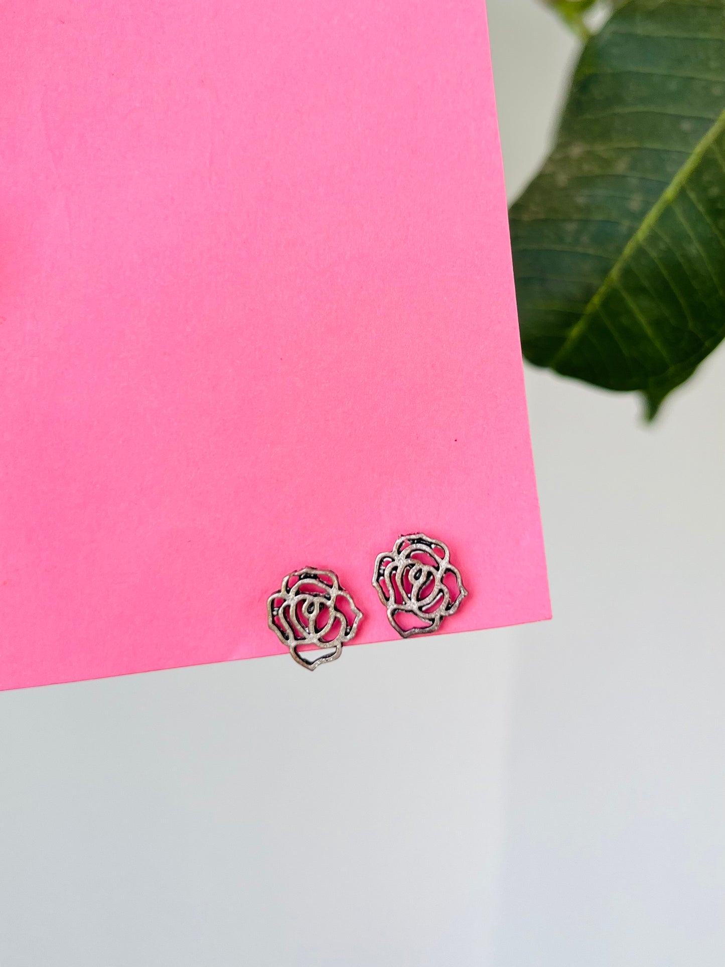 Rose Stud Earrings