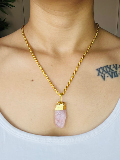 Rose Quartz Necklace