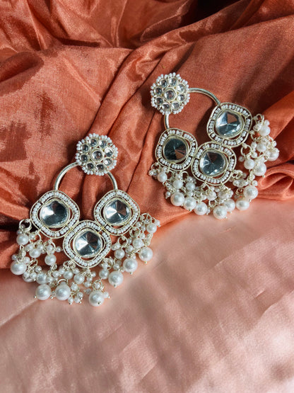 Ivory Opulence Luxe Earrings