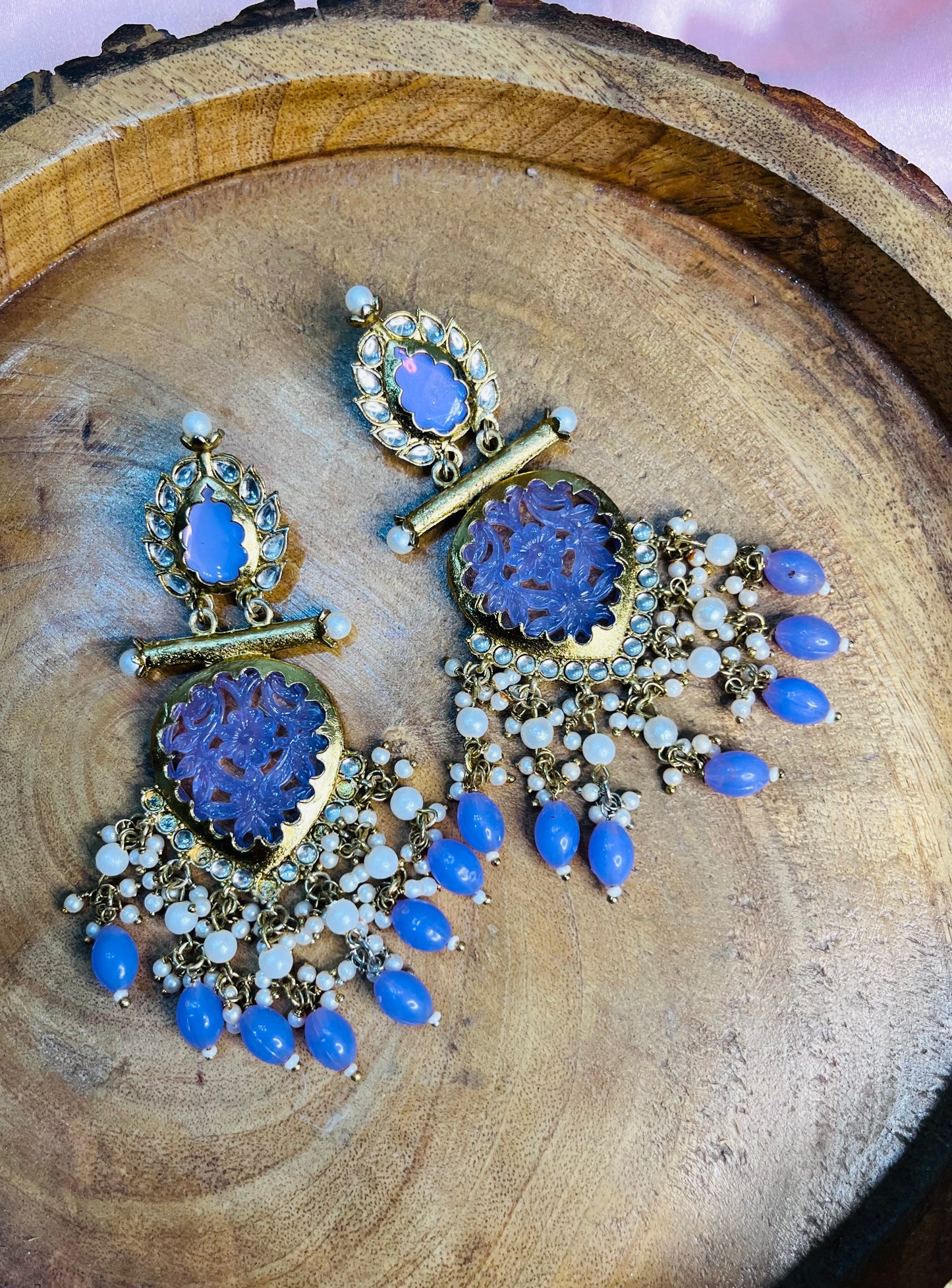 Midnight Majesty Statement Earrings