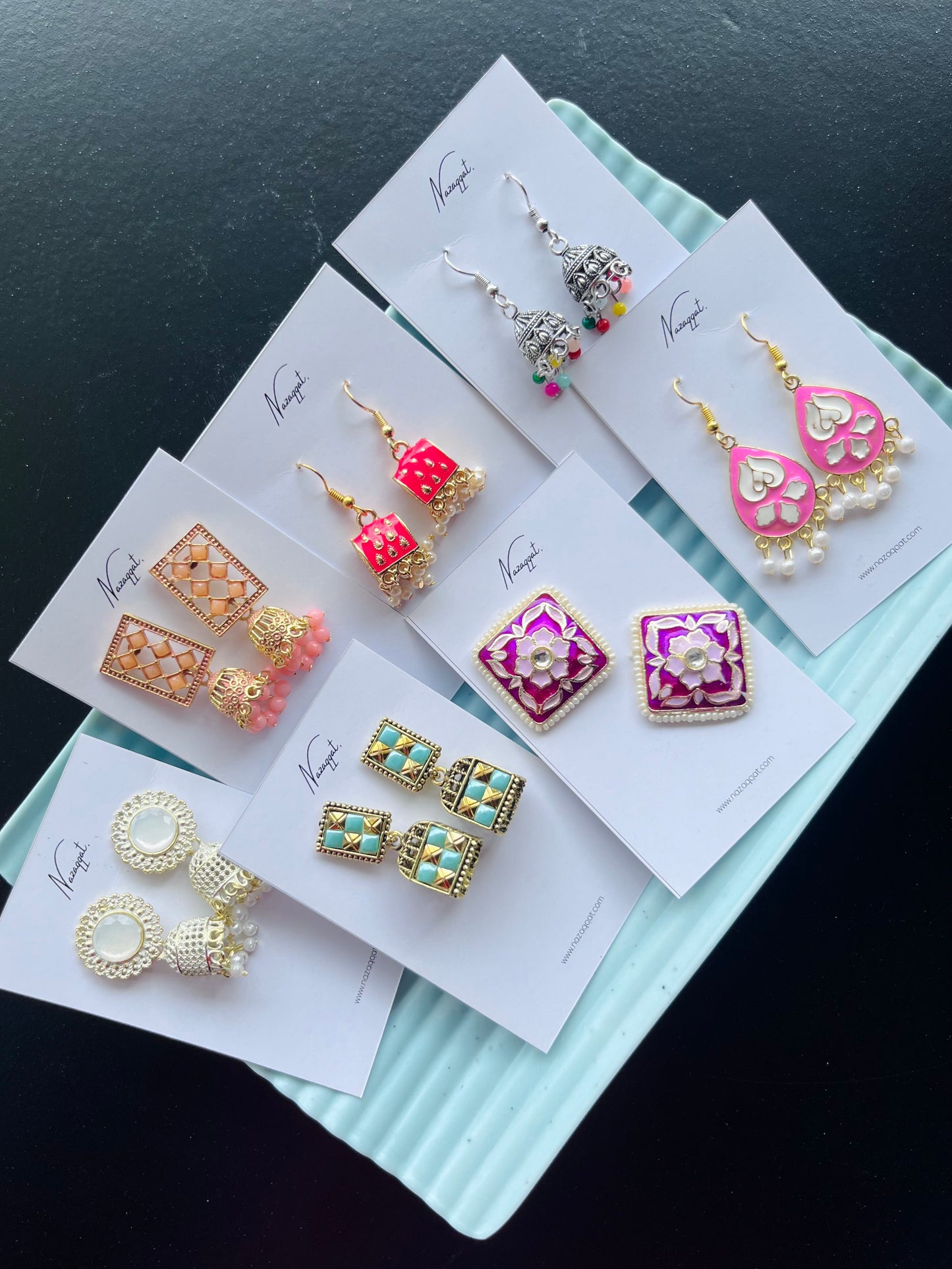 Festive Hamper - Set of 7 Earrings + Free Gift