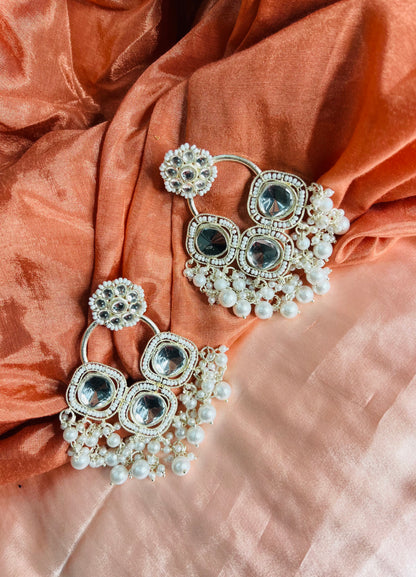 Ivory Opulence Luxe Earrings