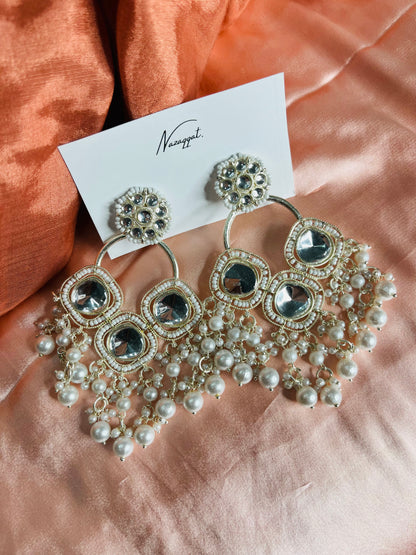 Ivory Opulence Luxe Earrings