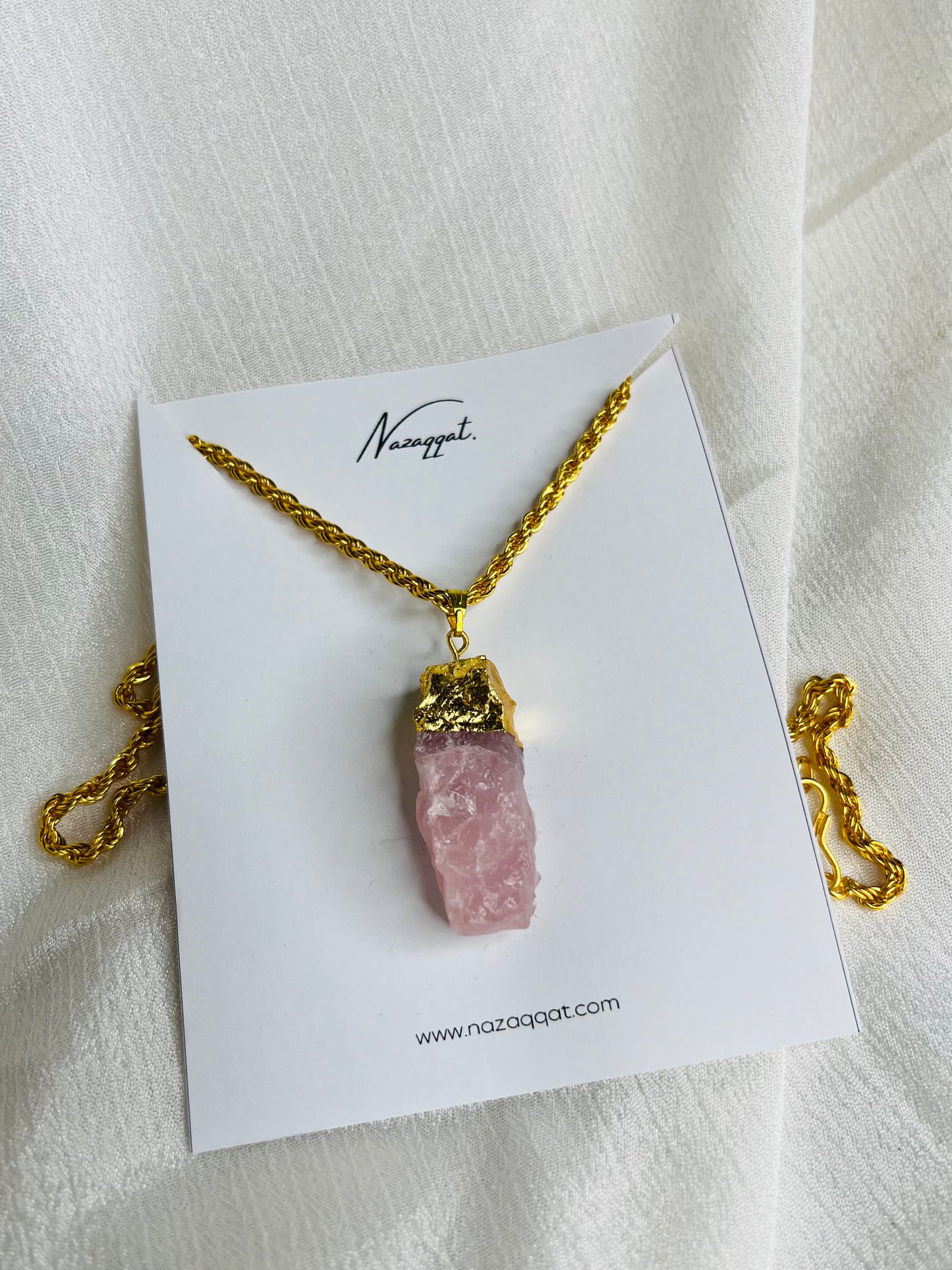 Rose Quartz Necklace