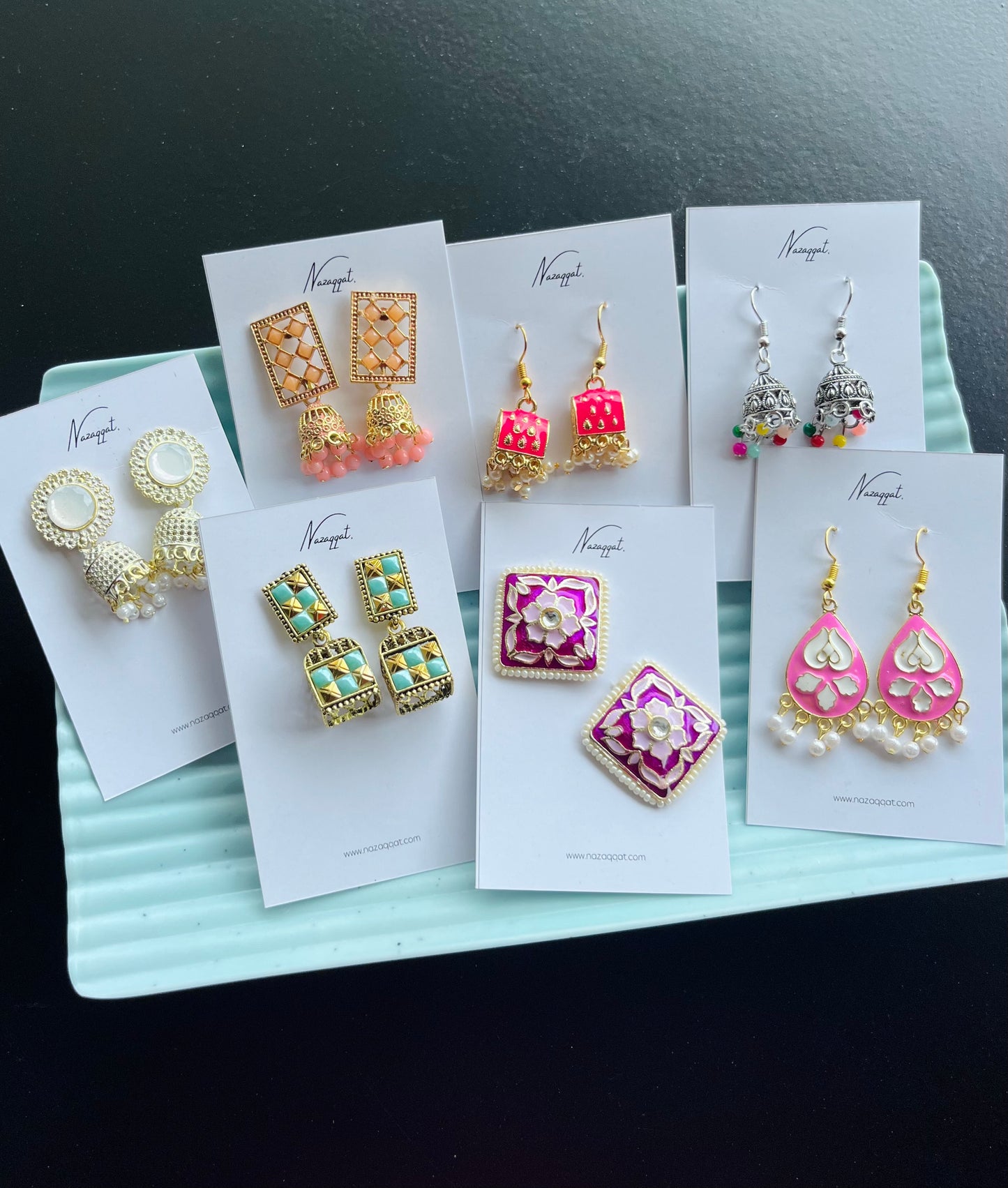 Festive Hamper - Set of 7 Earrings + Free Gift