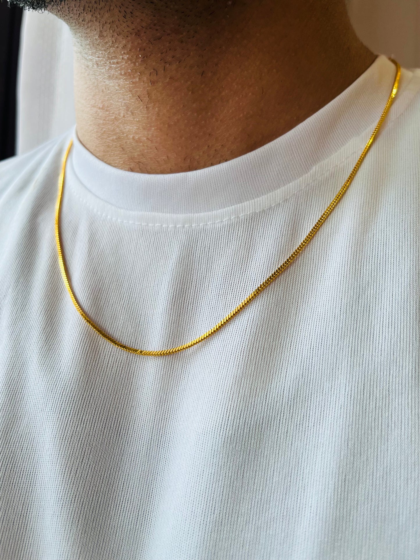 18K Gold - Classic Chain For Men