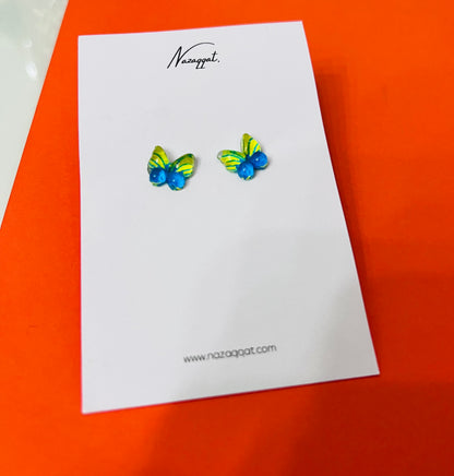 Mariposa Resin Studs