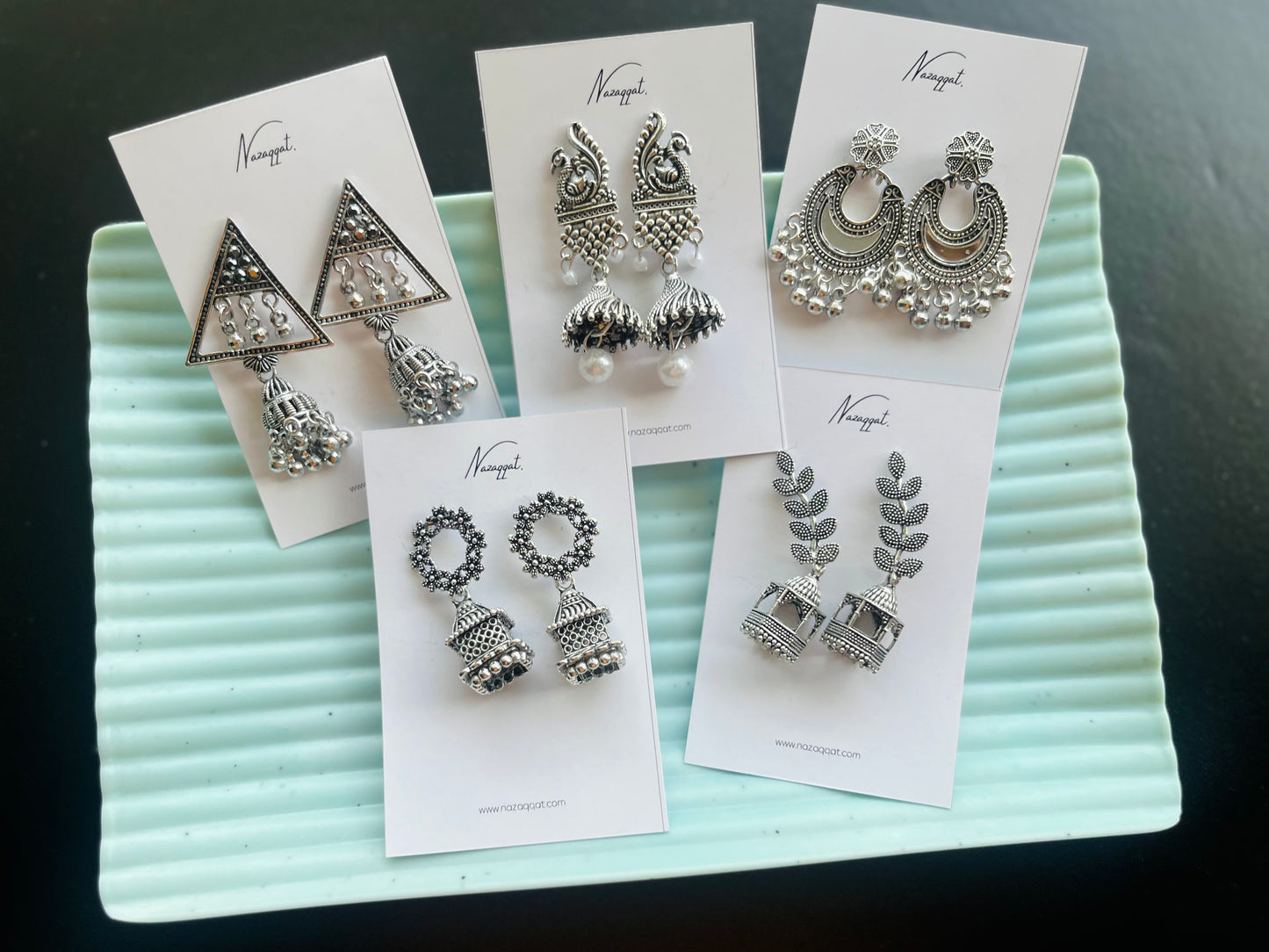 Festive Hamper - Set of 5 Earrings + Free Gift