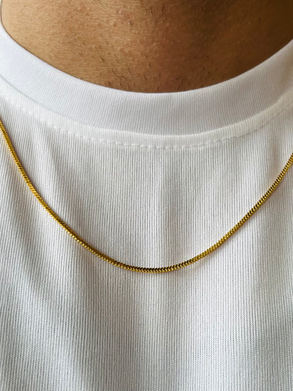 18K Gold - Classic Chain For Men