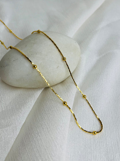 Set of 5 Gold Plated Chains